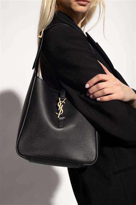 le5a7 ysl|Saint Laurent Le 5 A 7 YSL Small Hobo in Smooth Supple Leather.